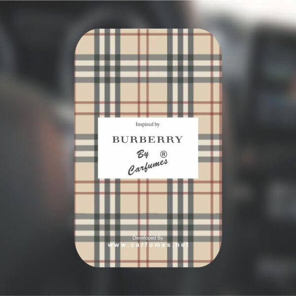 Burberry Perfume Scented Card - Traditional Design
